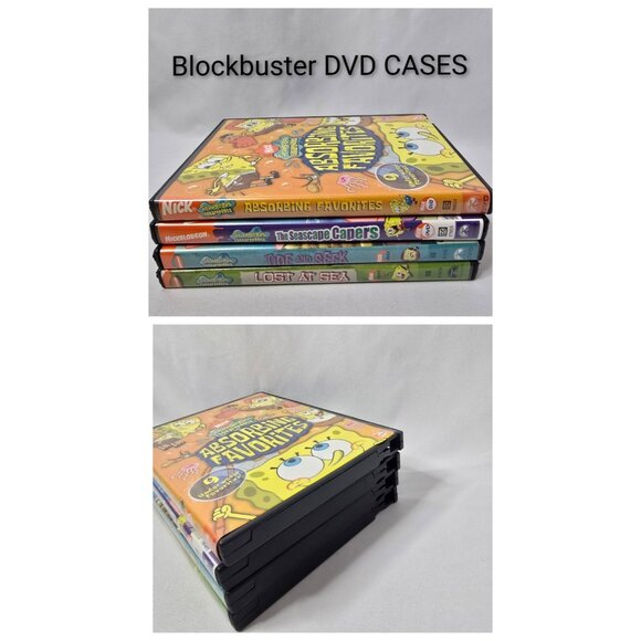 SpongeBob SquarePants (5 DVD Lot) 4 Blockbuster DVDs One Regular DVD Movie - Picture 3 of 16
